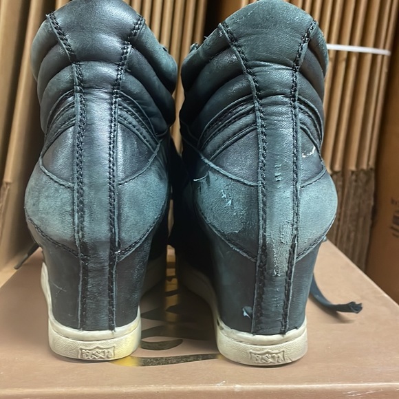 Ash As-cool Ter wedge sneaker black size 40 - Picture 14 of 17